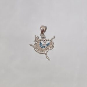 Сребърен медальон Балерина