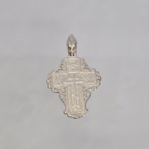 Сребърен медальон кръст